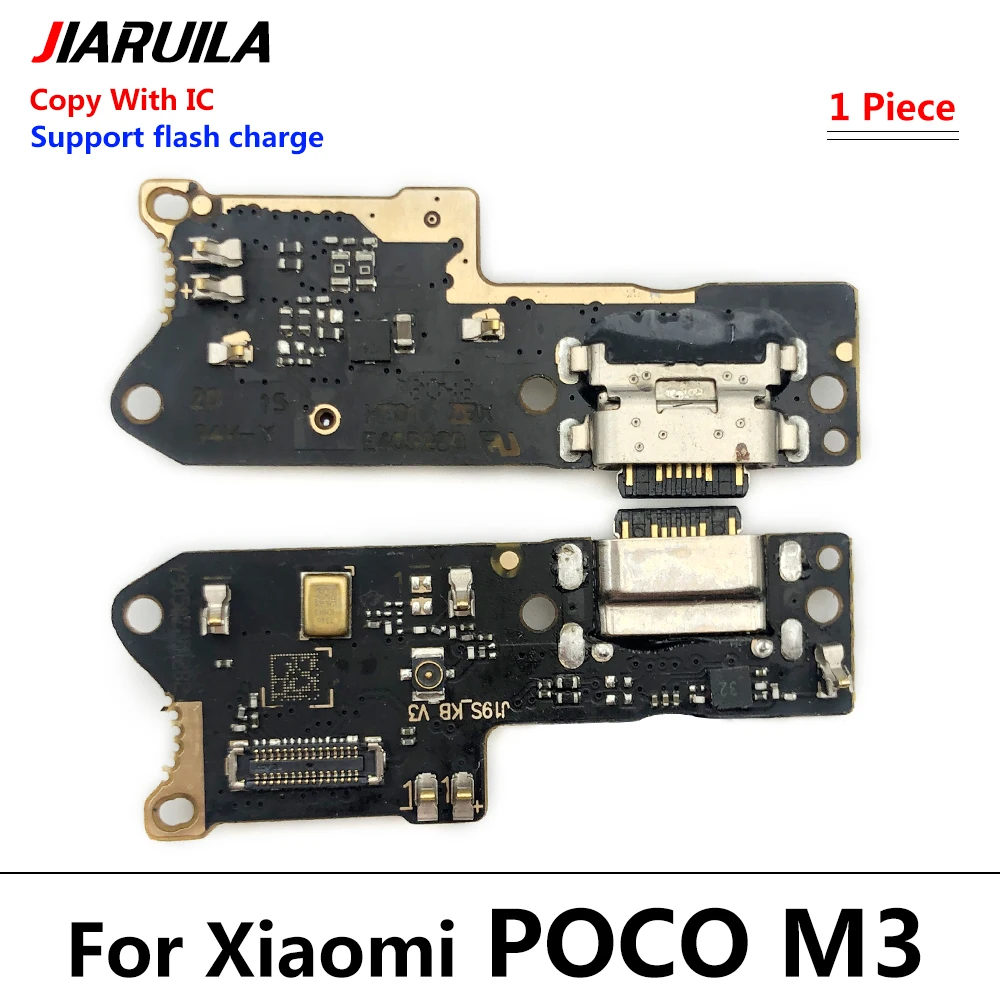 

Гибкий кабель для Xiaomi Poco M3 / Redmi Konektor Steker с микрофоном