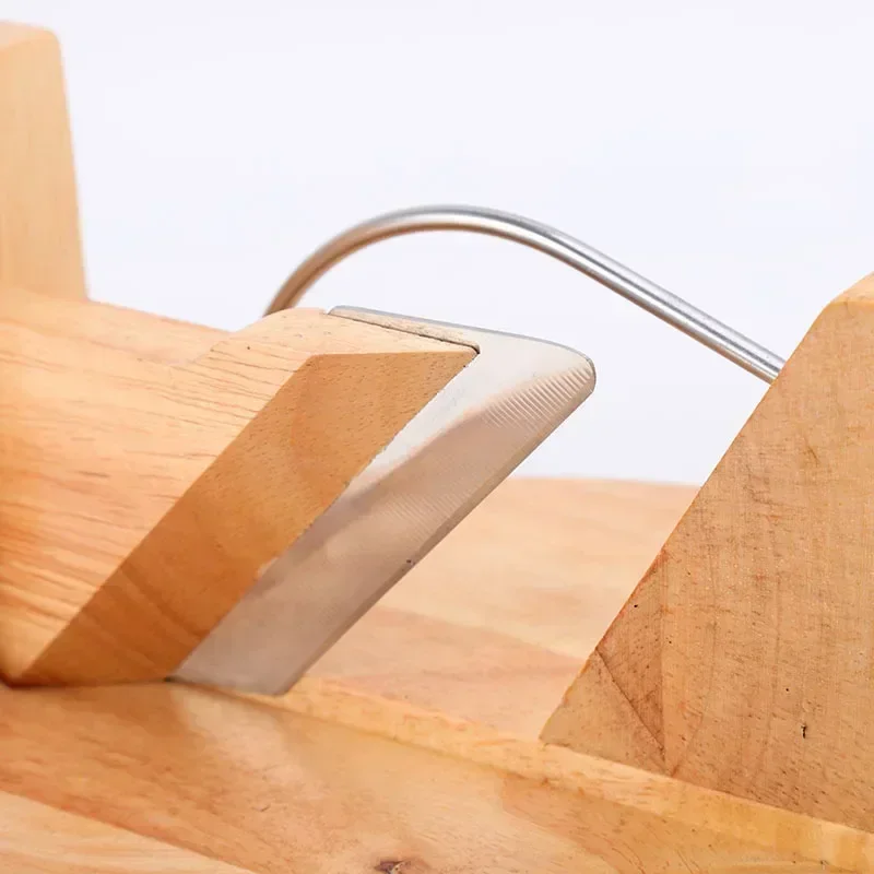 Экологичная деревянная нарезка для сыра нержавеющая сталь масла свинины