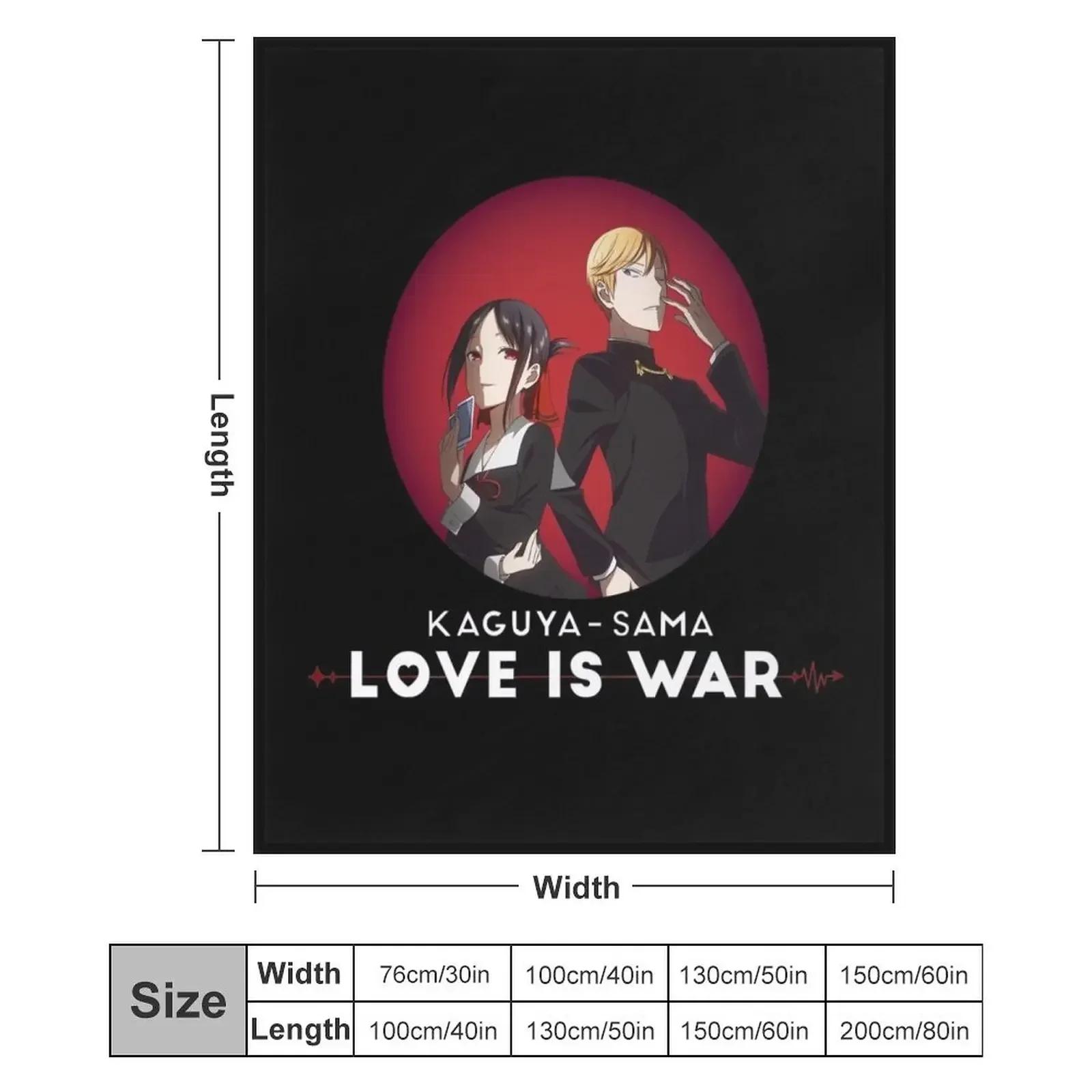 Одеяло Kaguya Shinomiya x Miyuki Shirogane мягкое большое теплое зимнее аниме летние постельные