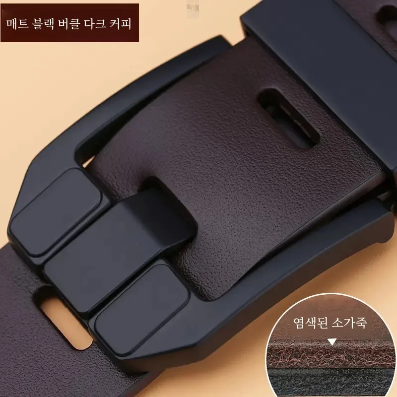 Lanyazawa мужской кожаный ремень с пряжкой из натуральной воловьей кожи модный