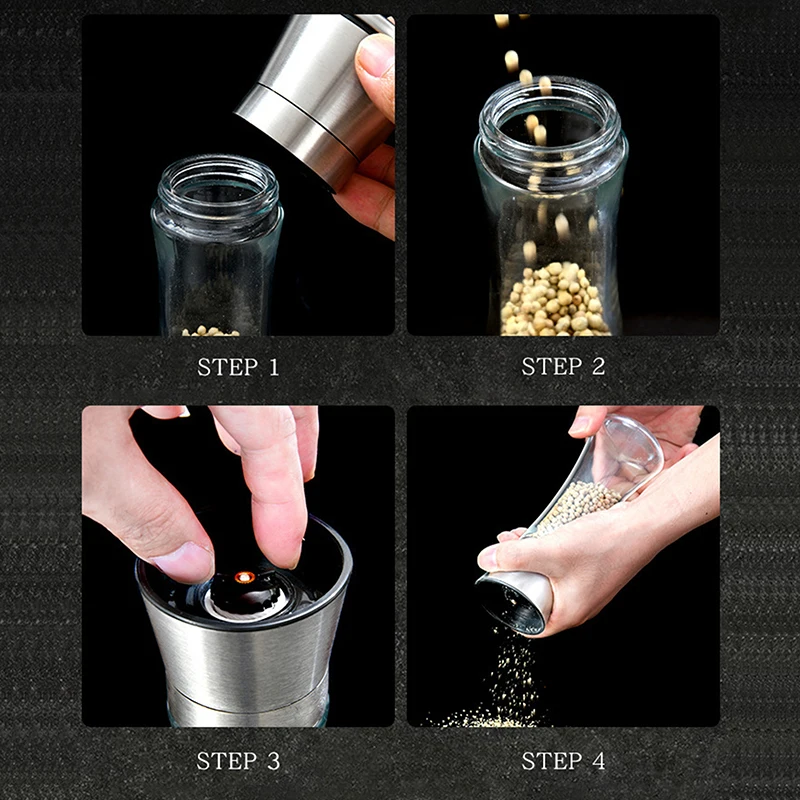 Ручная мельница для соли и перца банка бутылок с приправами специй из