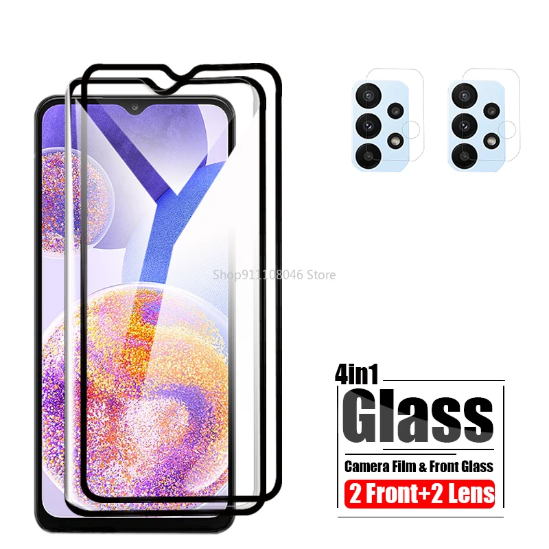 

A23 For Samsung A03S Protective Glass For Samsung Galaxy A13 5G Camera Tempered Glass A03 Core A12 A02S Screen Protector Film
