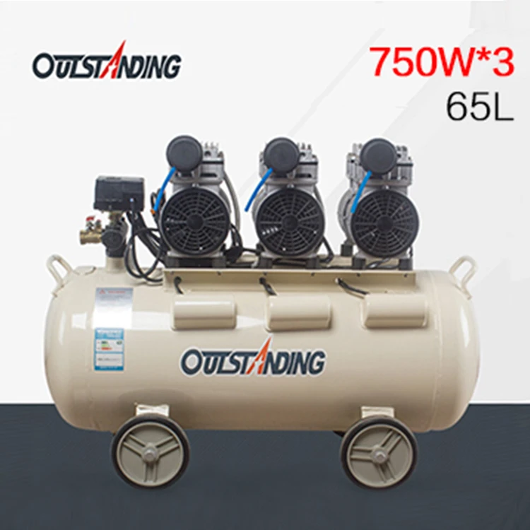 Portable oil free electric air compressor enlarge