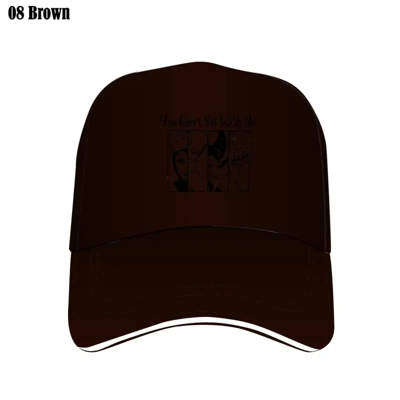 

Evil Print Summer Bill Hats Women Bill Hats You Can'T Sit With Us Letter Cotton Bill Hat Woman Mesh Caps