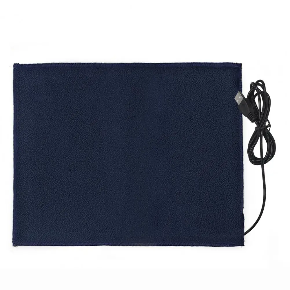

Helpful Heated Blanket Polyester USB Heating Pad Uniform-Heating Reusable Washable Heating Pad Keep Warm