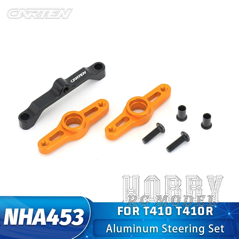 

Комплект Рулевого управления NHA453 для T410 T410R 1/10, Алюминиевый, CARTEN