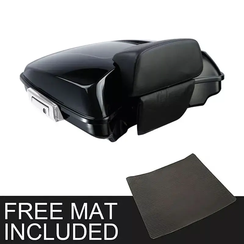 Бритвенный комплект спинка багажника подходит для Harley Tour Pak Touring Road King Glide 14-UP