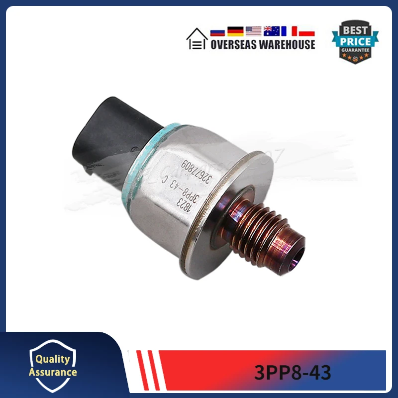 

New 1PCS Fuel Rail Pressure Sensor Fits For 3PP8-43 3PP8 43