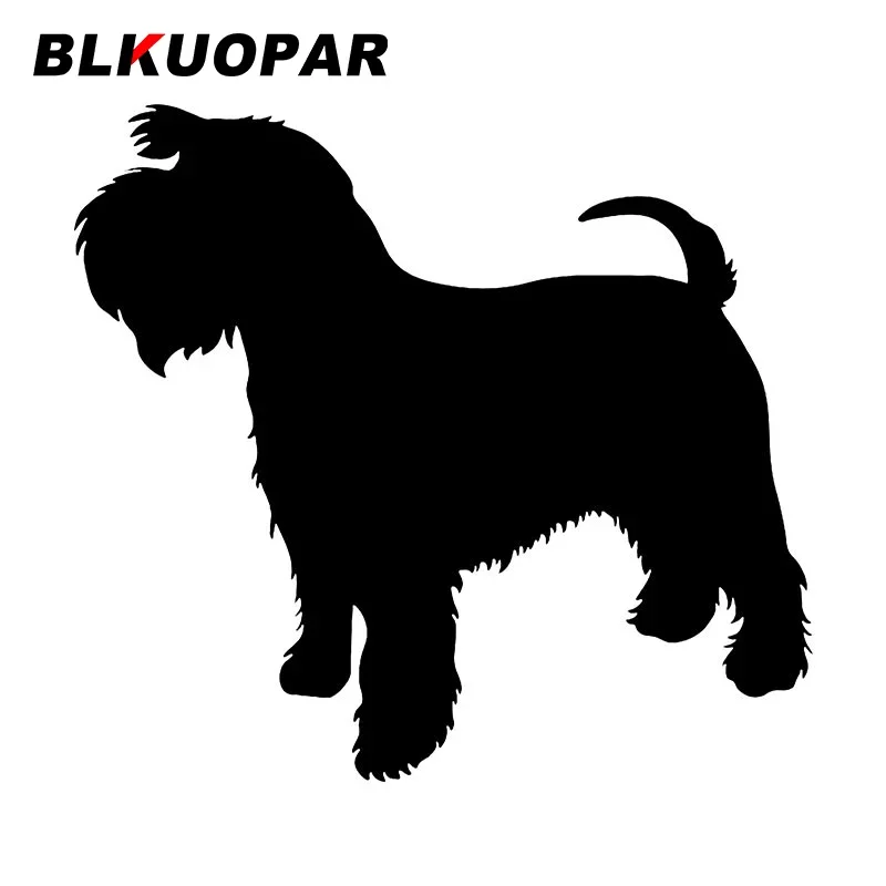 

BLKUOPAR шнауцер собака животное силуэт автомобильные наклейки наклейка графика вырезанный бампер окна багажник ноутбук автомобильный Стайлинг