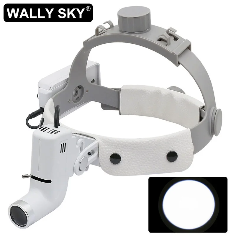 

Регулируемый угол освещения для стоматологических налобных фонарей, 5 Вт, с перезаряжаемой батареей