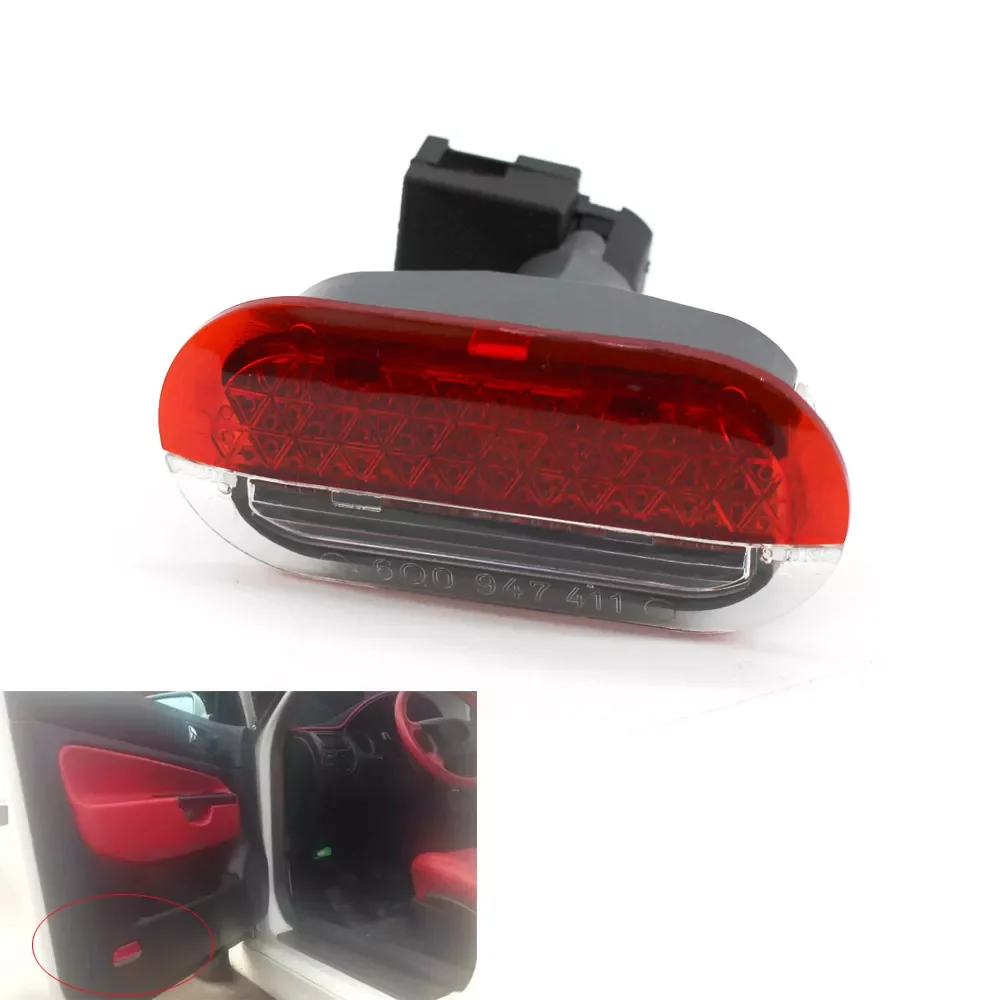 

NEW2023 Car Interior Door Courtesy Warning Lamp Light For Bora Golf 4 MK4 Jetta 1998-2005 6Q0947411 Auto Interior Accessories
