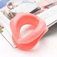 1pc silicone rubber for the mouth muscle trainer massager for face slimmer exerciser muscle anti wrinkle lip trainer facial care