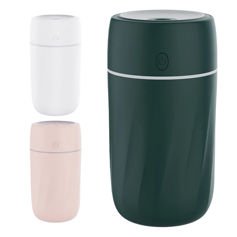 

Colorful Humidifier300ml Water Volume 2 Mist Modes Super Quiet Cool Mist Smal Portable Humidifier For Car Office
