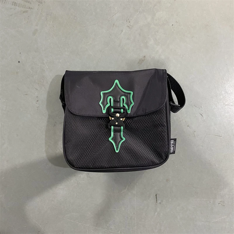 

Trapstar Bag1.0 Black Tiger Camo Men and Women Wallets Top Quality One Shoulder Crossbody Wallet High Street Bags