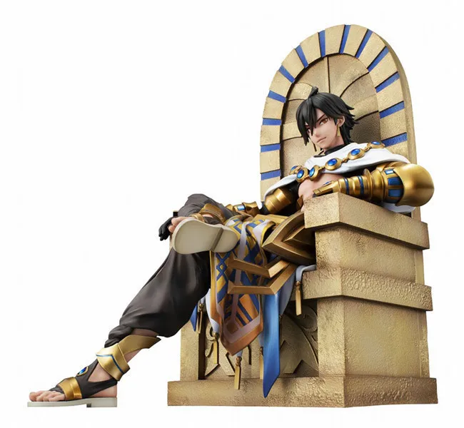 Экшн-фигурка из ПВХ с рисунком аниме Fate Fate/Grand Order Ramesses II ozymandays сидящая