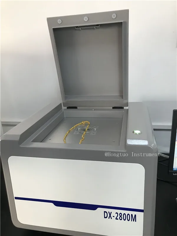 DX-2800M рентгеновский металлоанализатор Benchtop Mining Powder XRF цена машины |