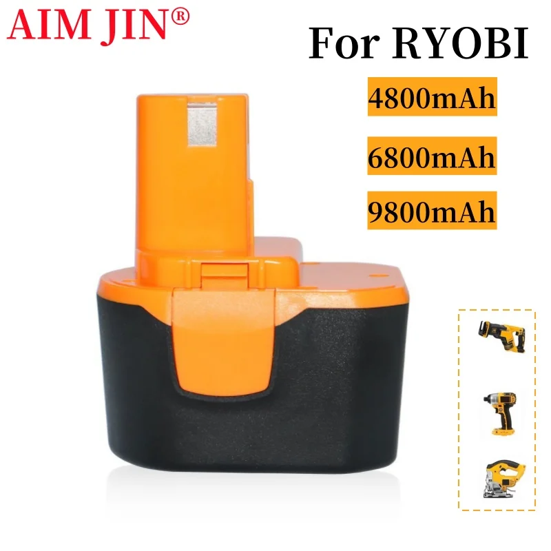 Сменный аккумулятор для электроинструмента Ryobi 12 В 9800 мАч