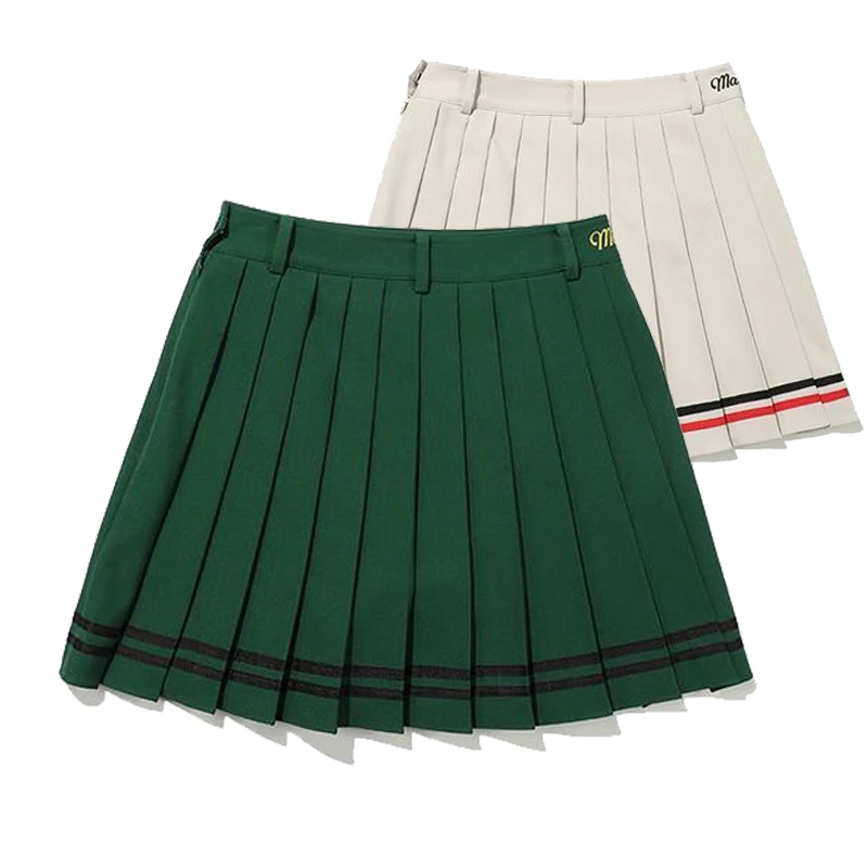 

2023 Golf Mini Skirt Elegant Women's Skirt Pleated Plaid Fishing Travel Tennis Sport Camping Supplies Outdoor Baseball Wear