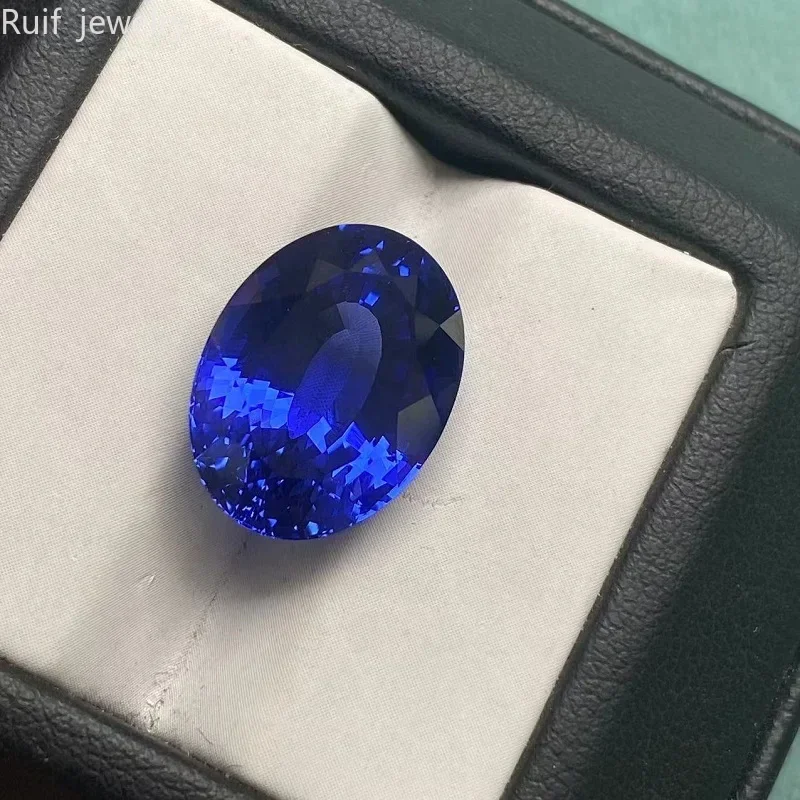 Ruif Высокое качество овальной огранки 12x16 мм 14 79 карата выращенный в лаборатории