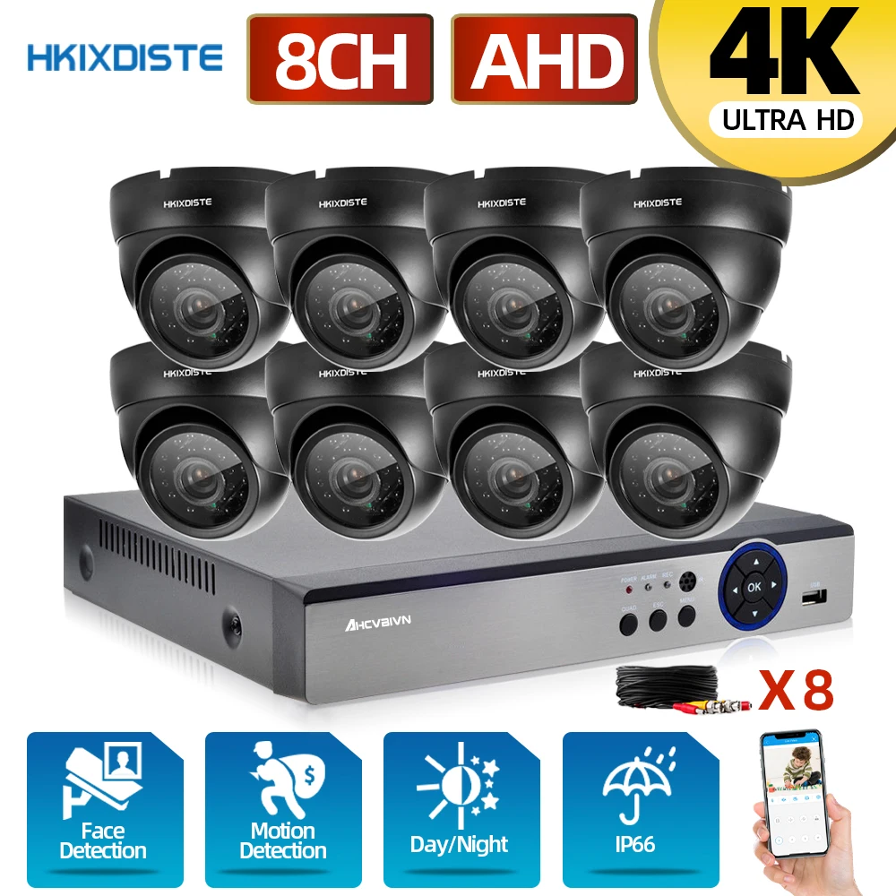 

IP-видеорегистратор для систем видеонаблюдения, 4K, 8 каналов
