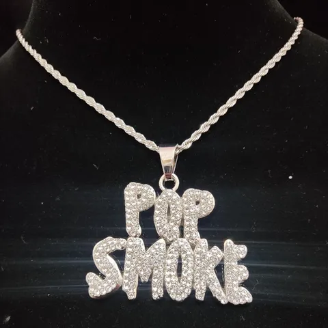 Ожерелье с кулоном в стиле хип-хоп для мужчин и женщин