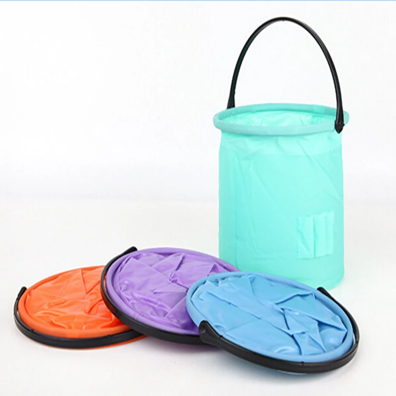 

Портативное складное ведро, многофункциональное холщовое ведро для мытья картин, дорожный инструмент для кемпинга, портативная дорожная с...