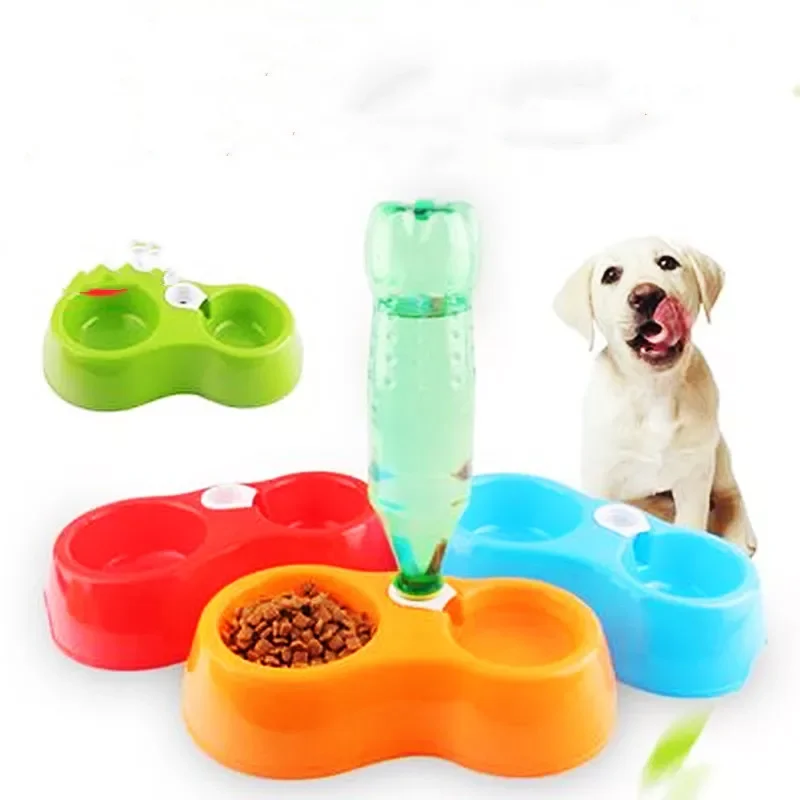 

Dual Port Dog Automatic Water Dispenser Feeder Utensils Bowl Cat Drinking Fountain Food Dish Pet Bowl Cats Pet Dogs Pet Feeder