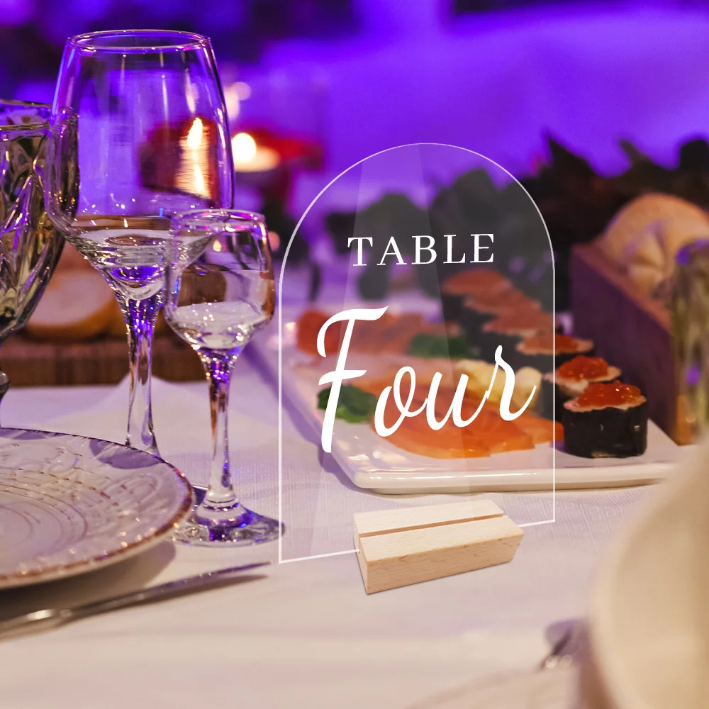 

Table Sign Wedding Decoration Party Activity Table Decoration Reception Stand For Wedding Table Sign Place Card Display Stand