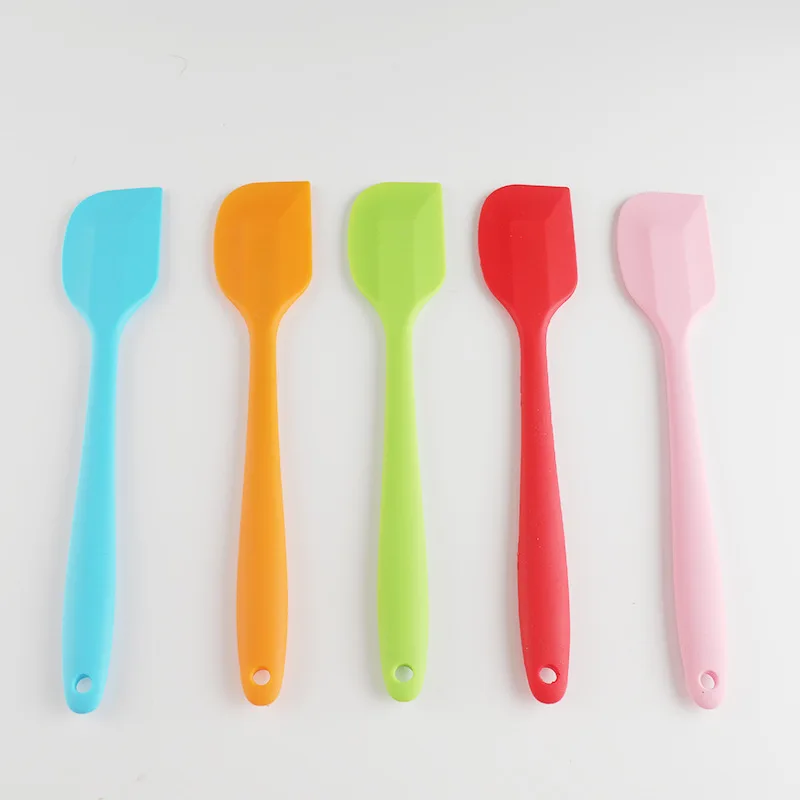 

1pcs 27cm Kitchen Silicone Cream Butter Cake Spatula Batter Scraper Brush Butter Mixer Cake Brushes Baking Tool Kitchenware