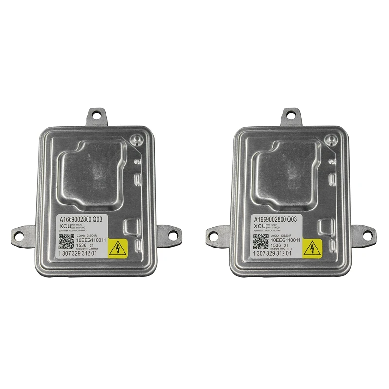 

2X Car Xenon Headlight Ballast D1S Ballast A1669002800 Q03 130732931201 for Mercedes