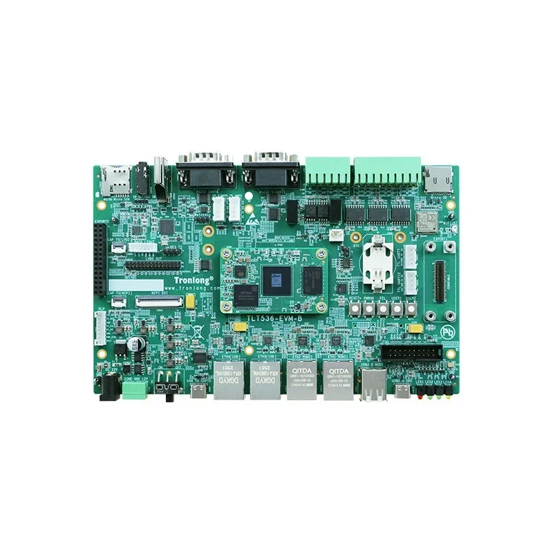 Промышленная плата разработки VoltSTronlong Allwinner T536 с процессором Cortex-A55, ядром RISC-V, NPU AI и 17 портами UART. (art.: 3920dccb87c49) - 3920dccb87c49