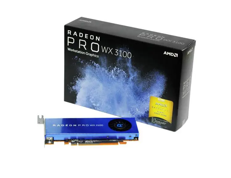 

Leadtek AMD Radeon Pro WX 3100 4GB GDDR5 Entry-level workstation graphics