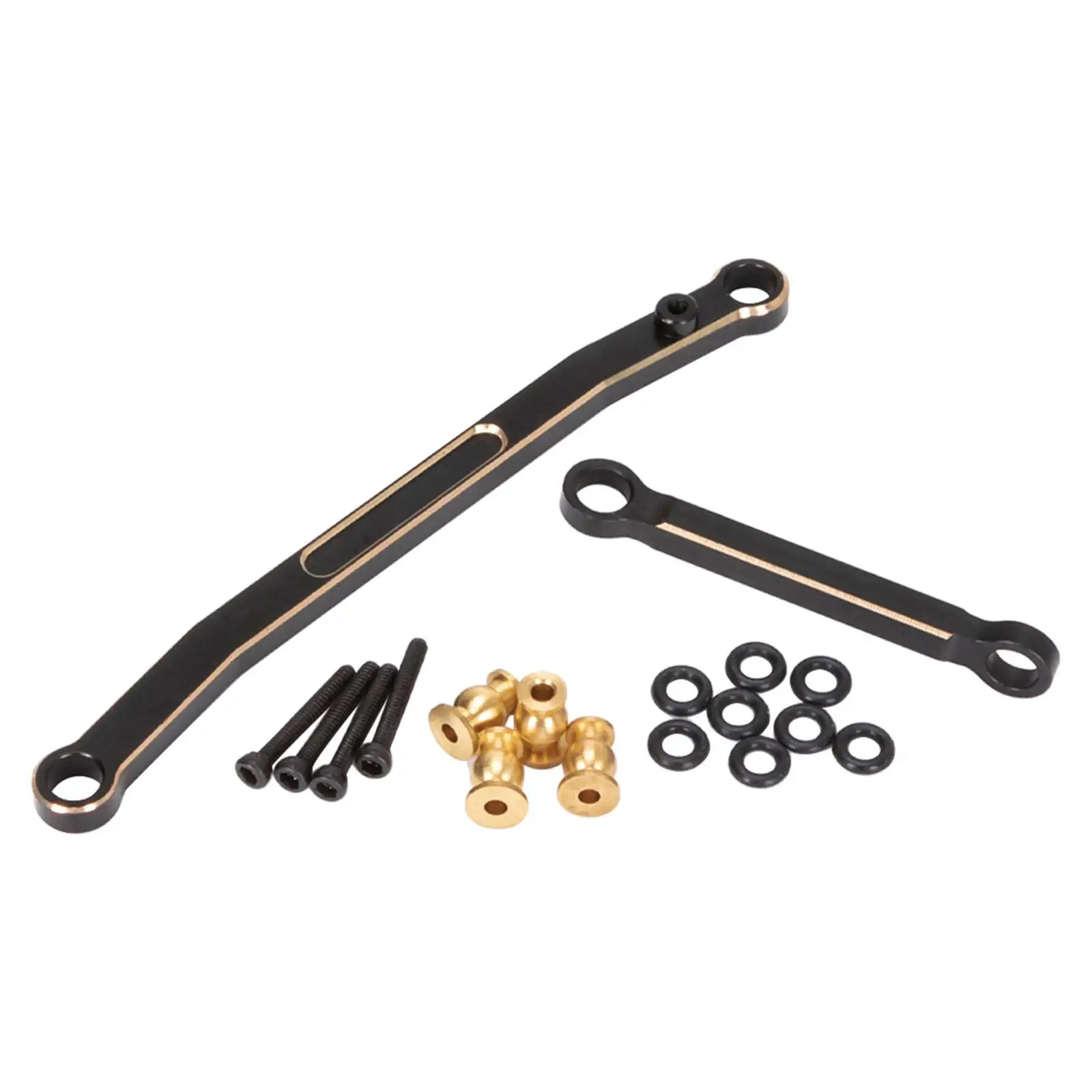 

RC Steering Rod Tie Links Black Brass for 1/24 RC Crawler Axi00005 Axi00001
