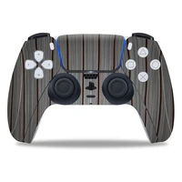 for ps5playstation 5 controller skin wood grain pvc skin vinyl sticker decal cover dustproof protective sticker 1 pcs