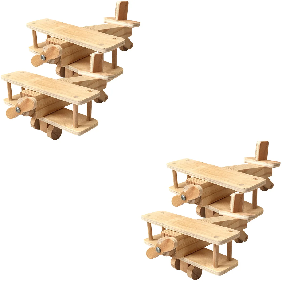 

4 набора, модель истребителя, игрушка «сделай сам», деревянная лошадь, 3d Пазлы в сборе, Детская сборка, рукоделие, для детей