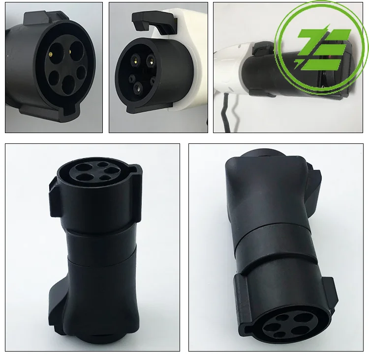 EV бытовой разъем зарядного устройства 16 А 220 В Универсальный переходник с двойной