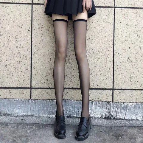 Нейлоновые чулки-гольфы  Lolita