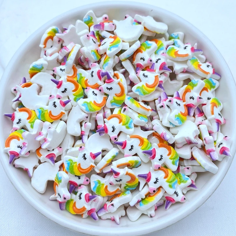 

Мини-фигурки единорогов из смолы TSXJY, 20 шт