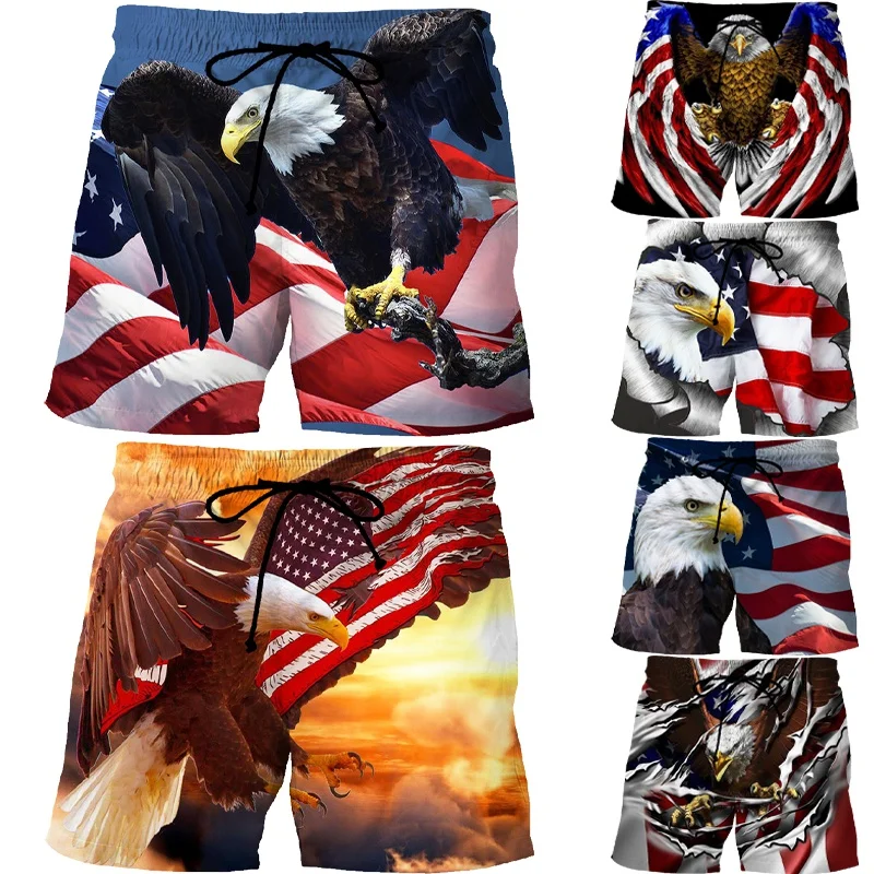 

Summer Fashion Casual Breathable 3d Printed Men's Shorts