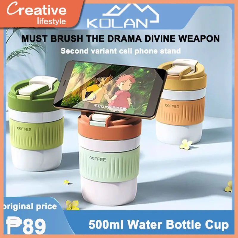 

Big Mouth Cup Design With Straw Gift Cup Sealing And Leakage Prevention Anti-slip And Easy Grip Double Drinking Cup Water Cups