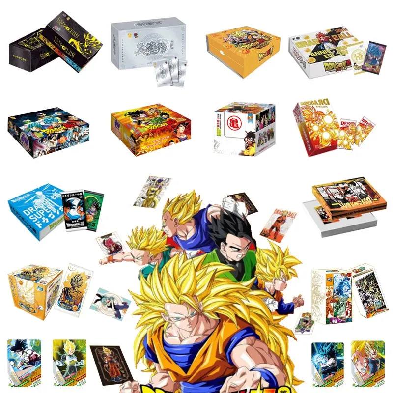 Оптовая продажа коллекционная карта Dragon Ball Ur Ssr книжный ящик набор оригинальная