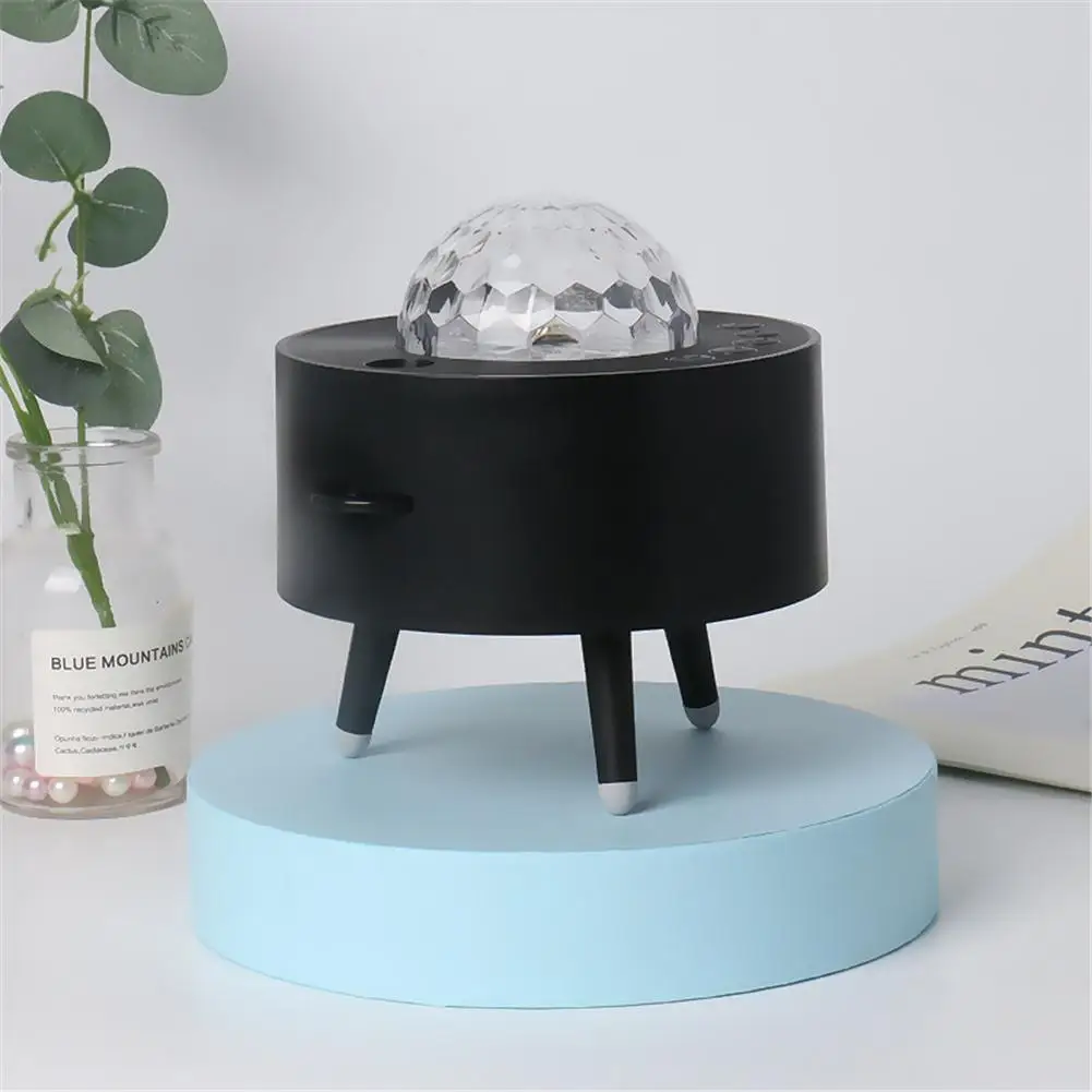 Tripod Projection Lamp Wireless Connection 14 Lighting Modes Built-in Music Soft Brightness Ocean Wave Light for Festival