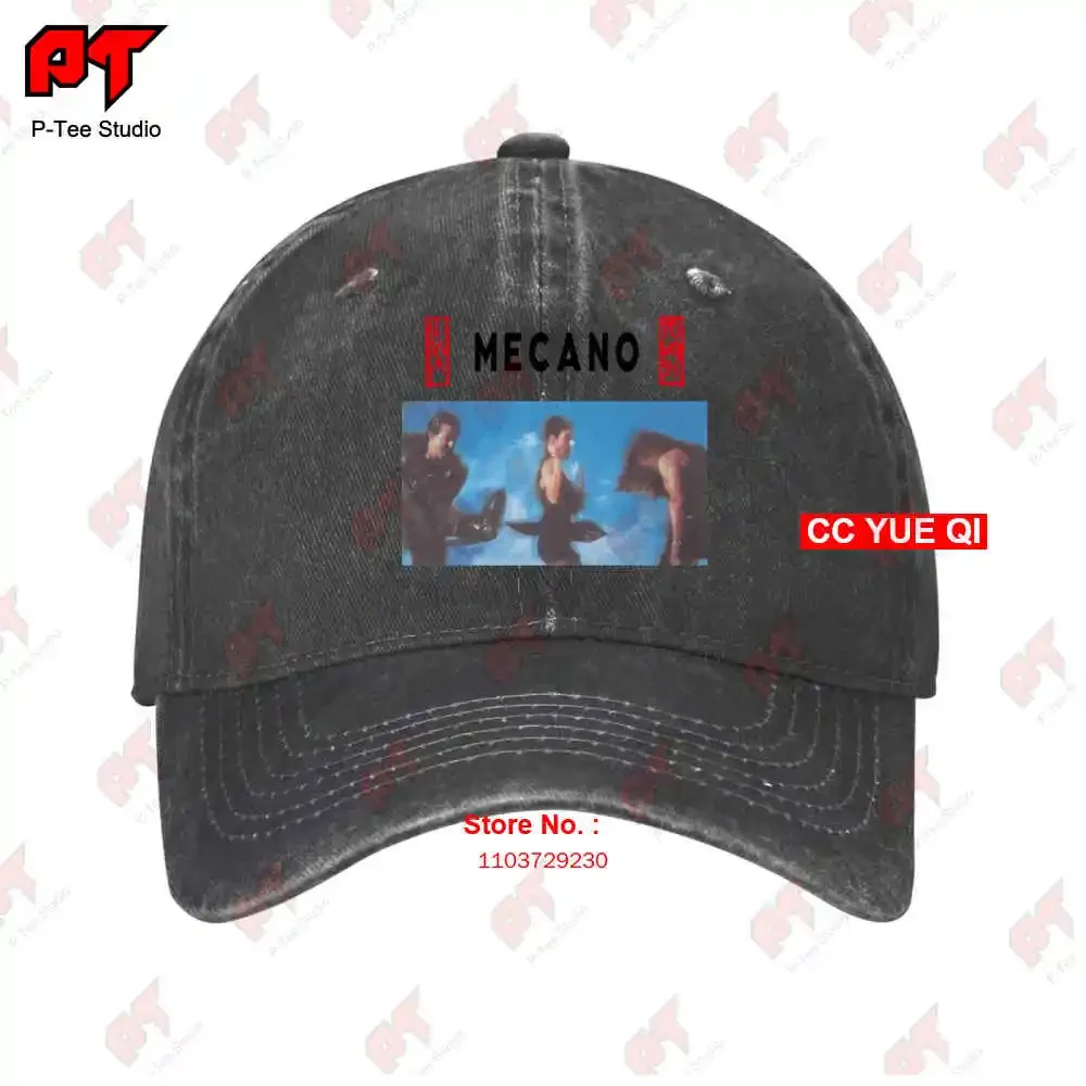 Винтажные бейсболки Mecano Spanish Pop Synth New Wave Кепка-грузовик QUPZ