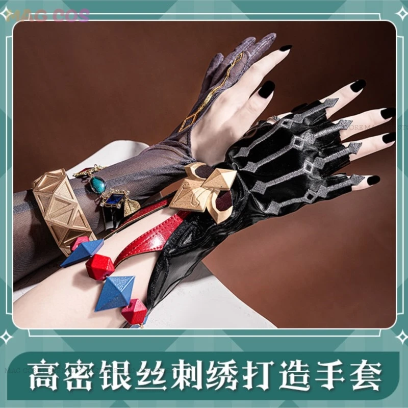 Genshin Impact Chasca Косплей Lore Костюм Парик Игра Новый костюм для ролевых игр Женский