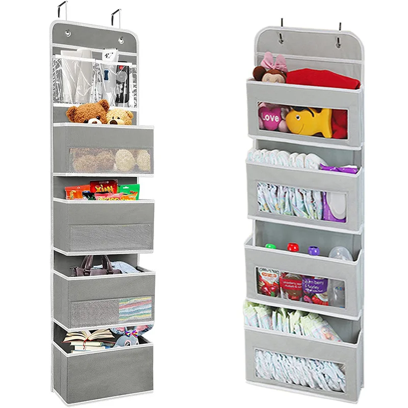 

Wall-mounted Storage Bag Behind Door Wall-mounted Multi-layer Locker Household Sundries Key Closet Organizer