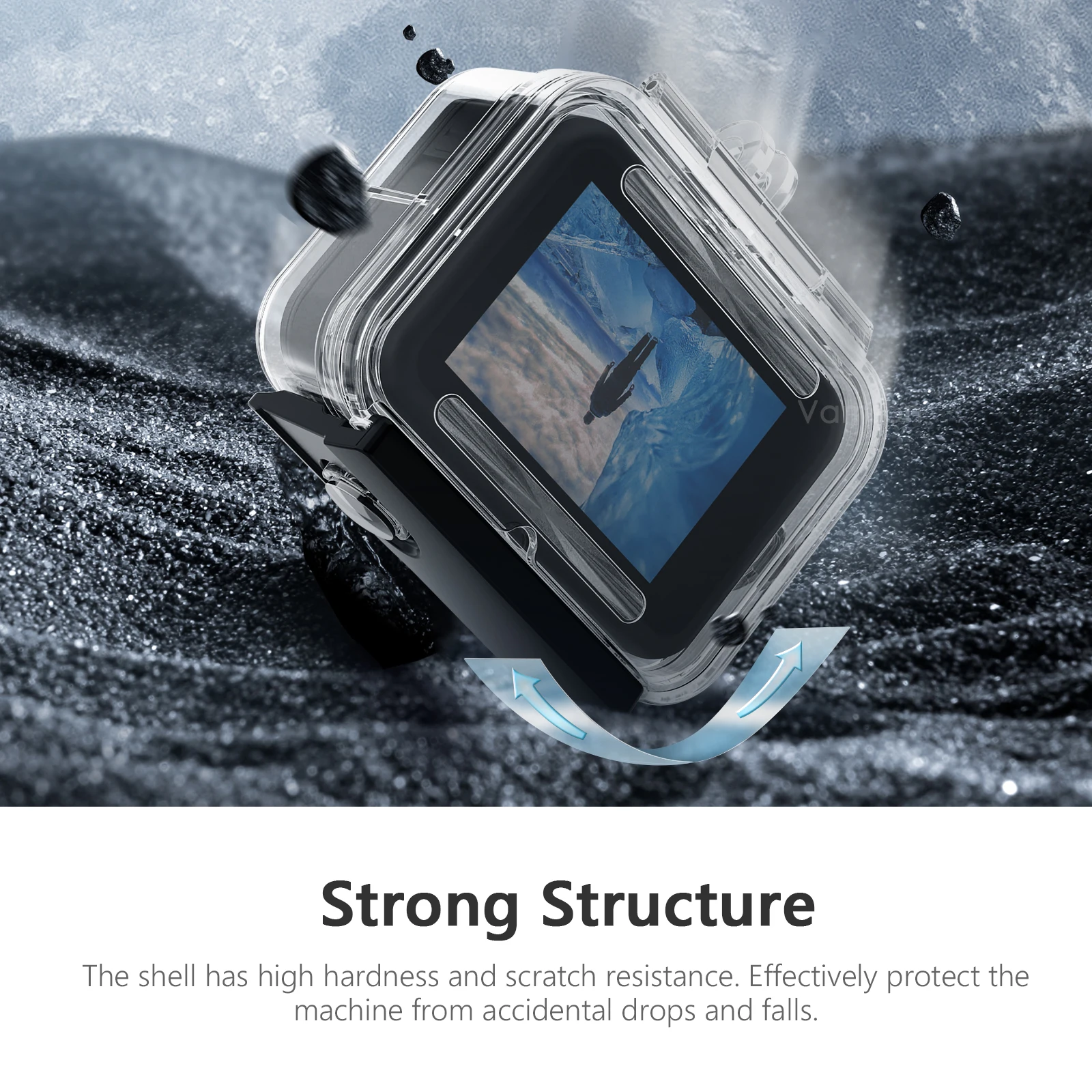 Фото Водонепроницаемый чехол для камеры Gopro Hero 13, глубина 60 м №3
