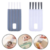 multifunctional cup lid brush decontamination nylon material groove and crevice cleaning tool hanging gadget for home cleaning