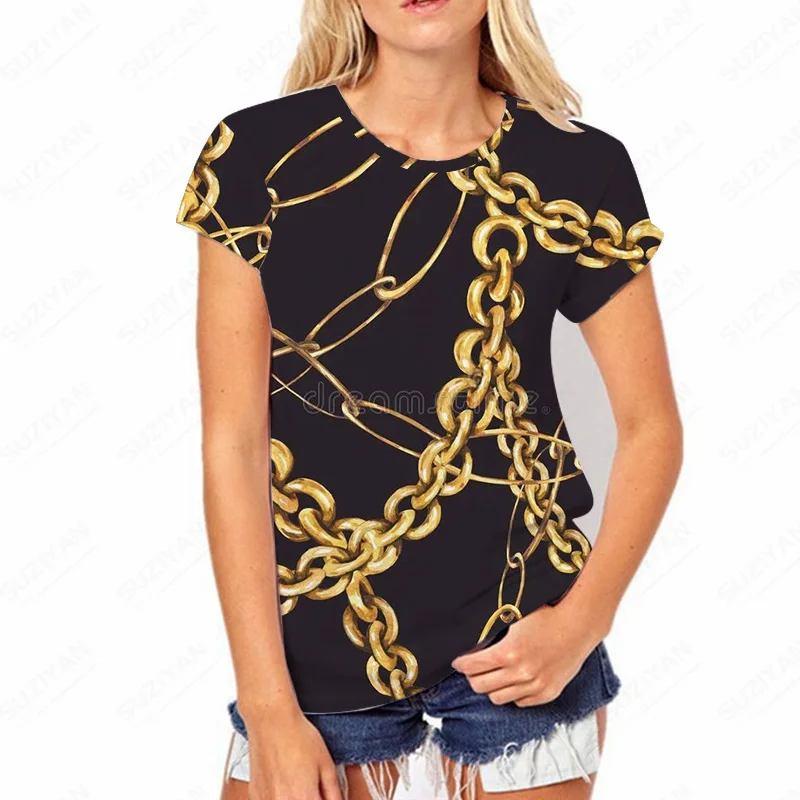 

Трендовый Стандартный Дизайнерский Модный женский топ с мультяшным рисунком, повседневная одежда с 3D рисунком, стильная японская летняя од...