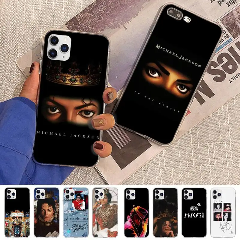 

Michael Jackson Fashion Phone Case for iPhone 11 12 13 Mini Pro Max 8 7 6 6S Plus X 5 SE 2020 XR XS Case shell
