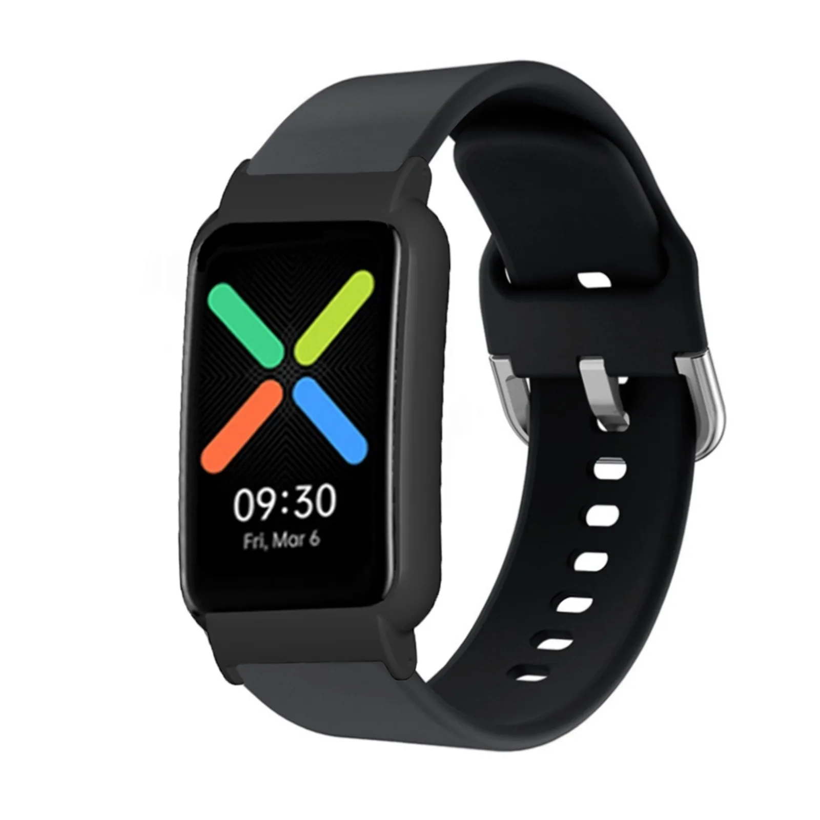 

Подходит для смарт-браслета OPPO, цветной жизненный силиконовый ремешок, бумажные браслеты на заказ